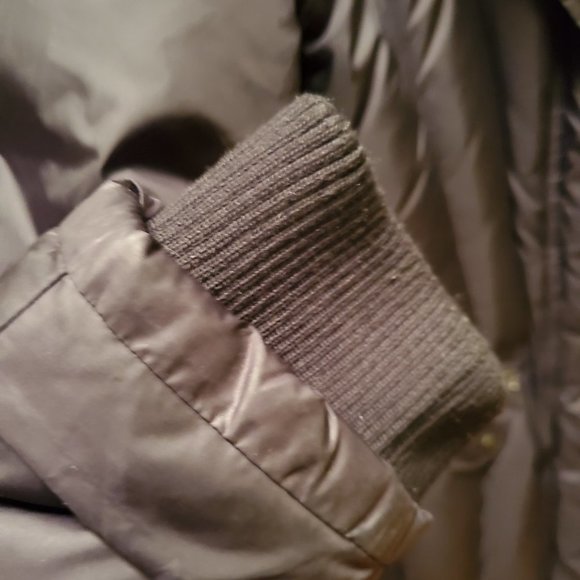 Cole Haan Knee-Length Black (80%) Down Puffer Coat Size M - Picture 14 of 16